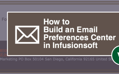 Build an Email Preferences Center (in under 16 minutes)