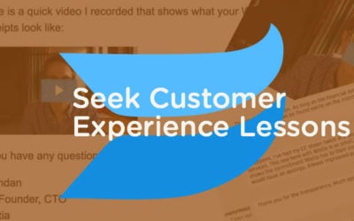 Seek Customer Experience Lessons