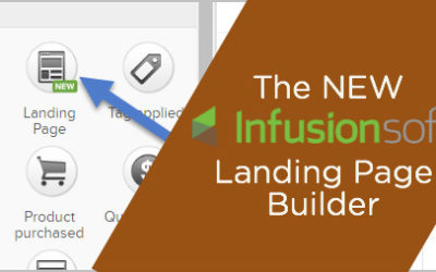 Infusionsoft’s New Landing Page Builder