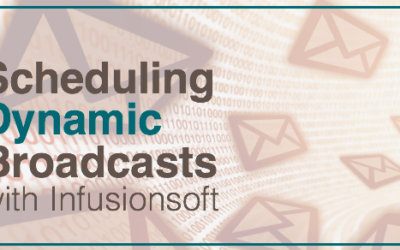 Scheduling Dynamic Email Broadcasts