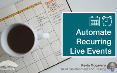 Automate Recurring Live Events