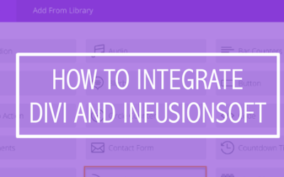 Integrating Divi with Infusionsoft