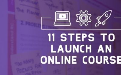 11 Steps to Launch an Online Course