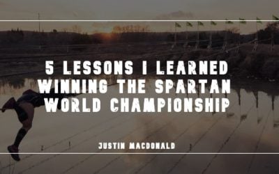 5 Lessons I Learned Winning the Spartan World Championship